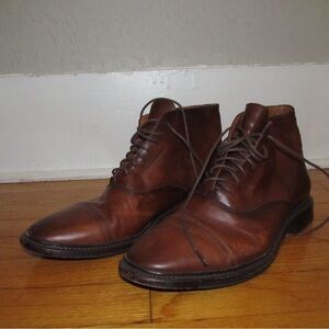 Frye Men's Rich Brown Leather Boots